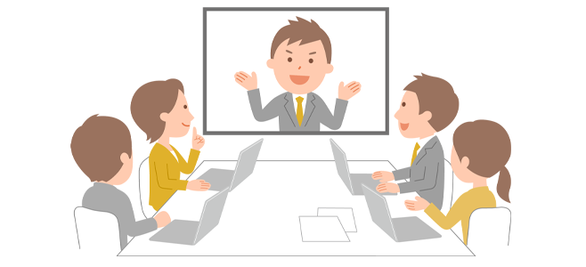 オンライン会議時の逐次通訳