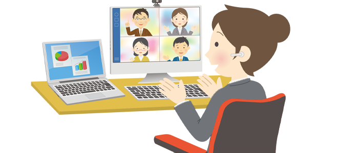 オンライン商談の逐次通訳