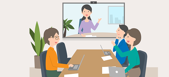 打ち合わせの同時通訳